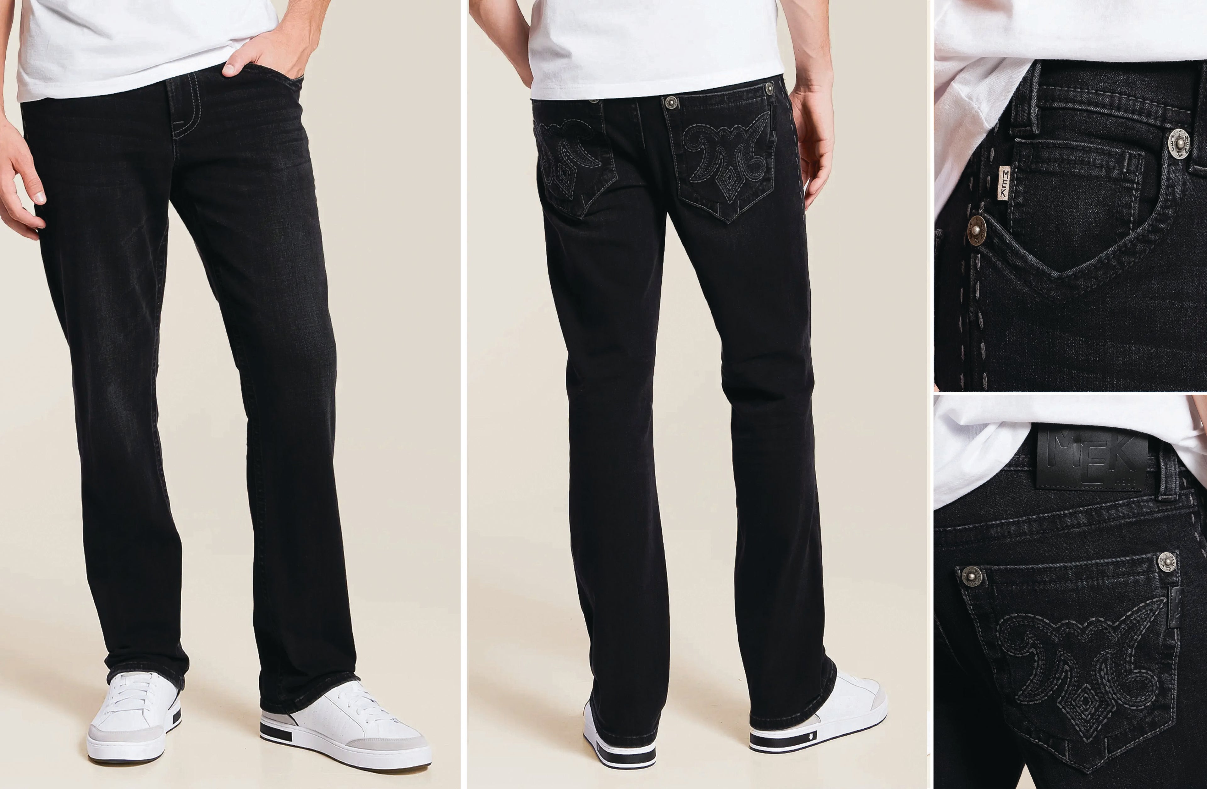 M808-B101R BRAD 101 STRAIGHT JEANS
