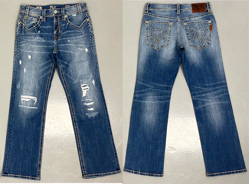 M909-B100R BRAD 100 BOOTCUT JEANS