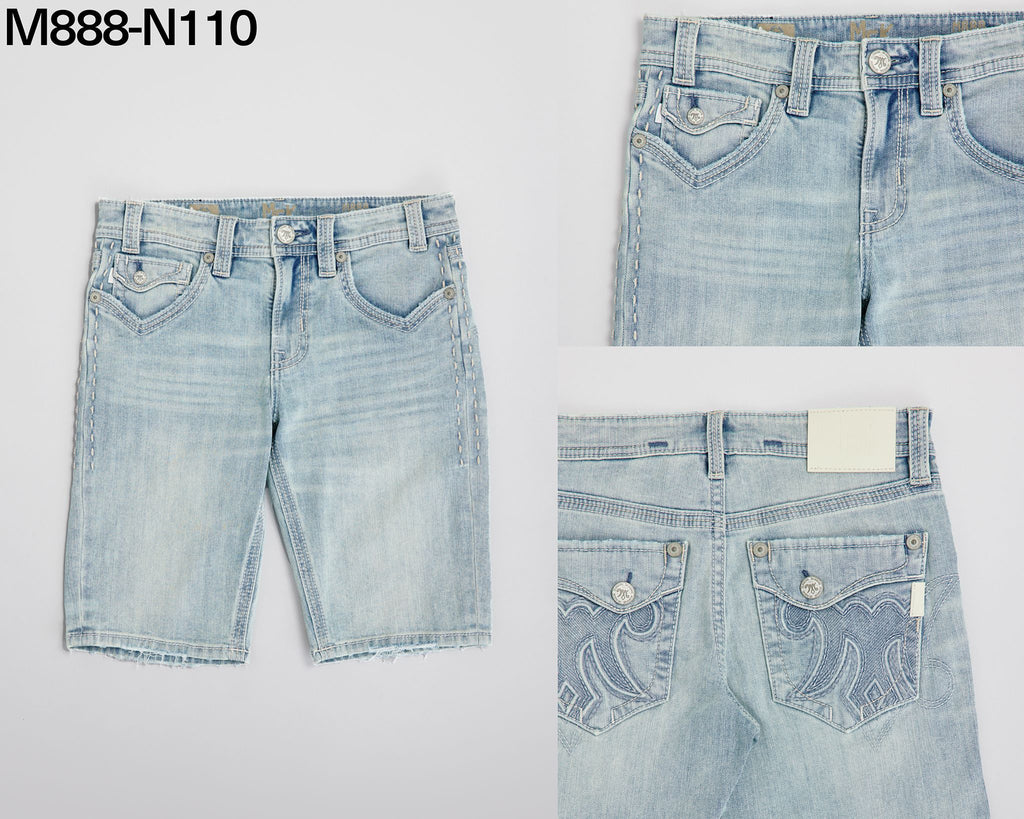 M888-N110 NOAH 110 DENIM SHORTS