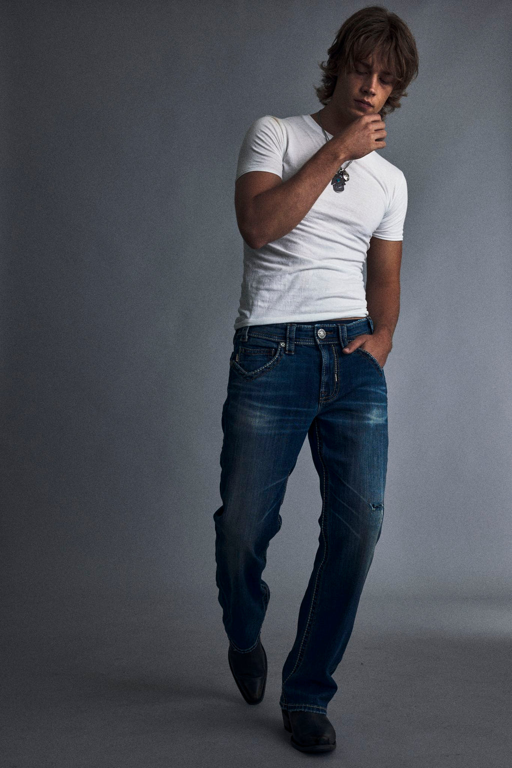M909-J111R JOHN 111 BOOTCUT JEANS