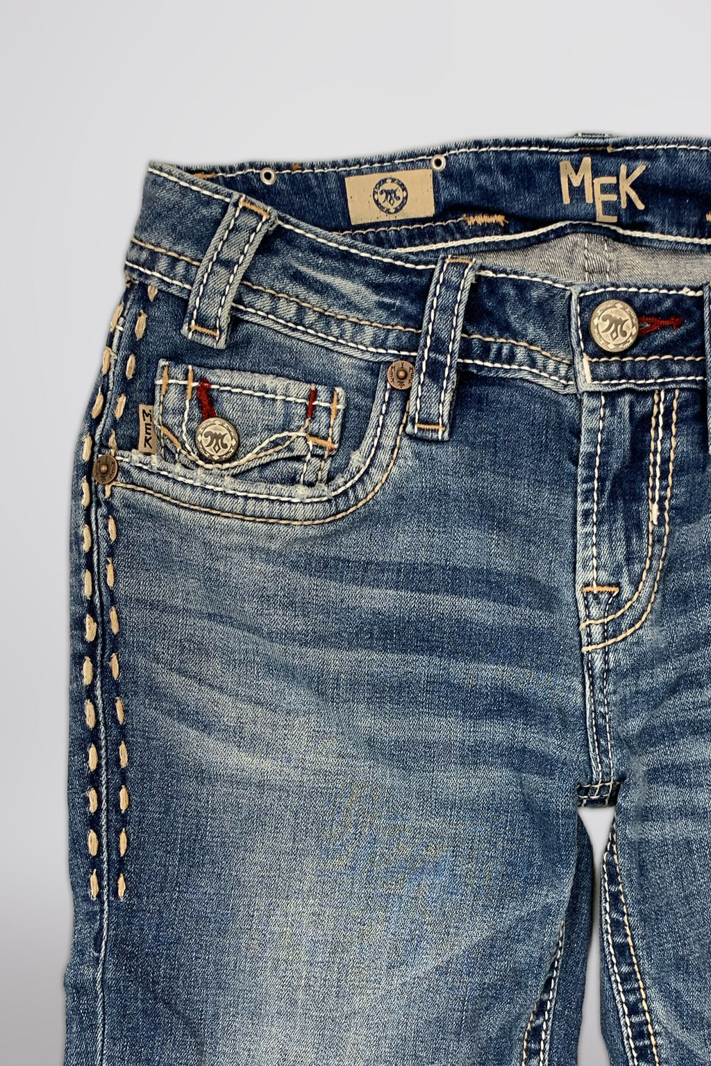 W919-M301R MEGAN 301 LOW-RISE BOOTCUT JEANS