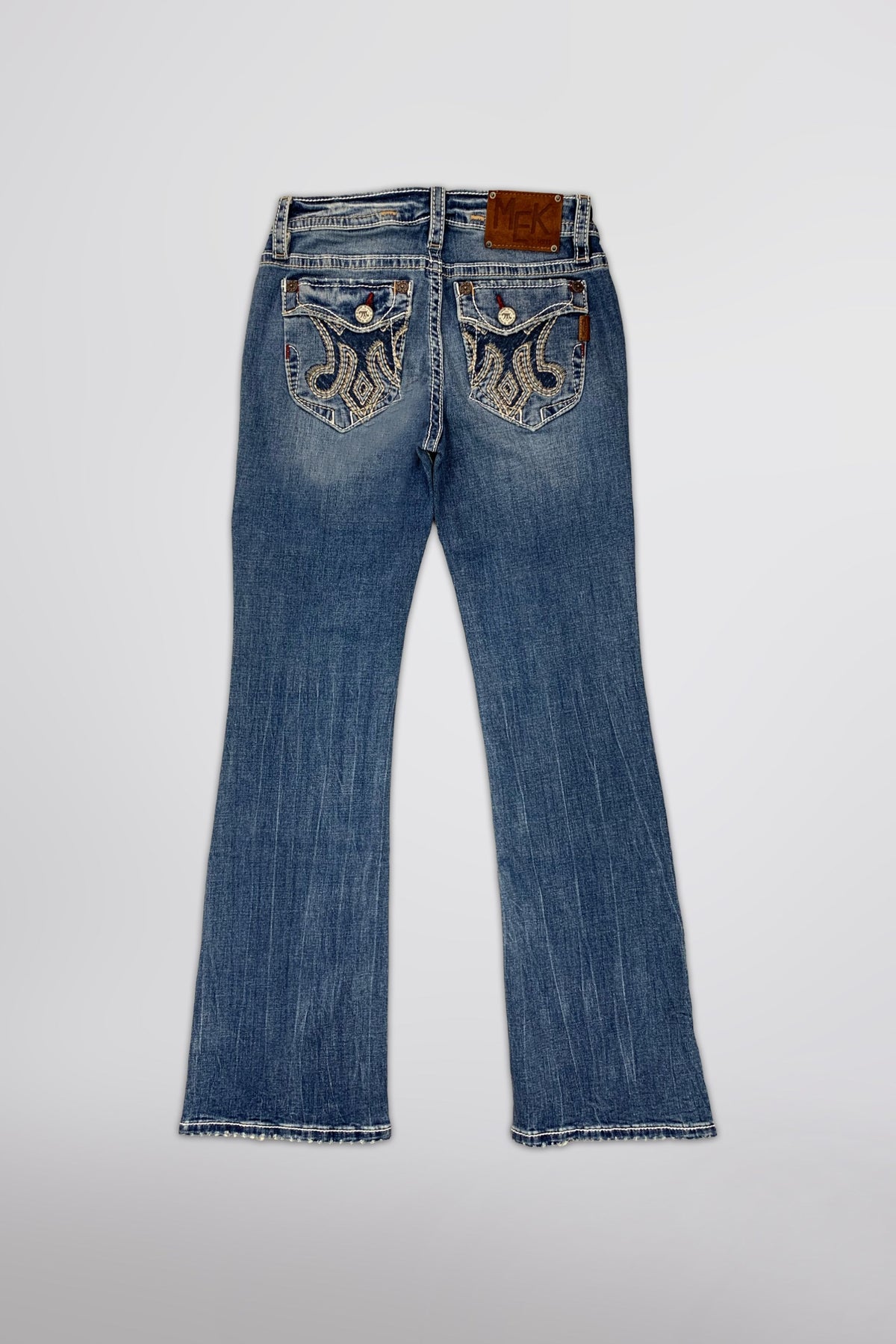 W919-M301R MEGAN 301 LOW-RISE BOOTCUT JEANS