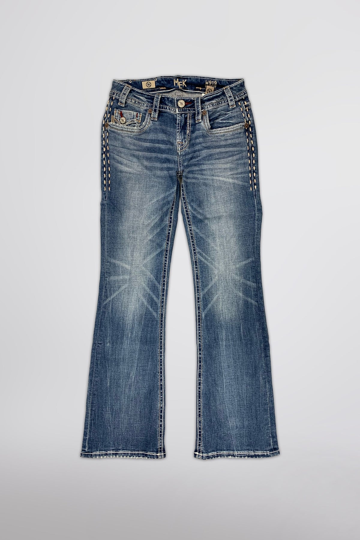 W919-M301R MEGAN 301 LOW-RISE BOOTCUT JEANS