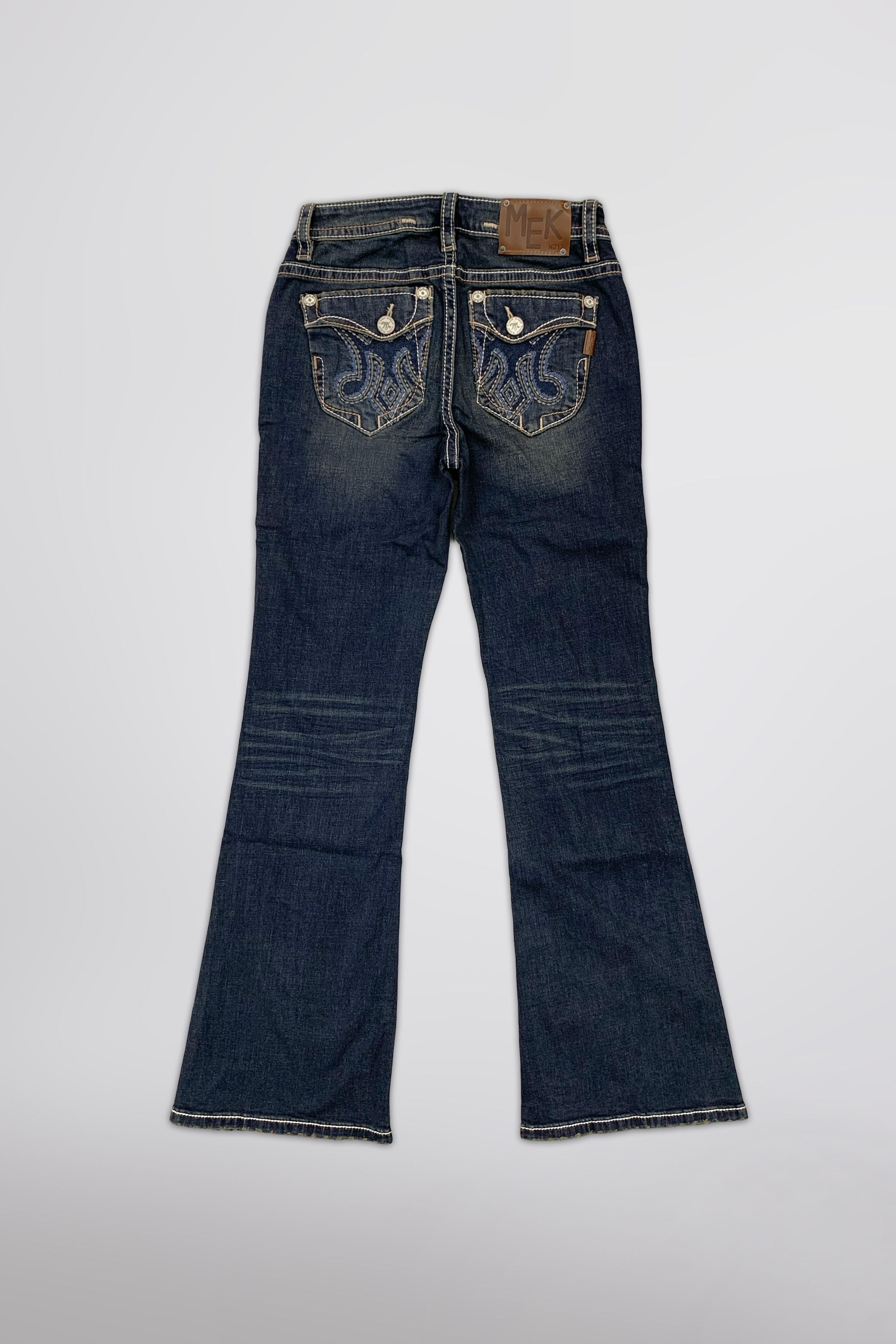 W212-M302R MEGAN 302 MID-RISE FLARE JEANS