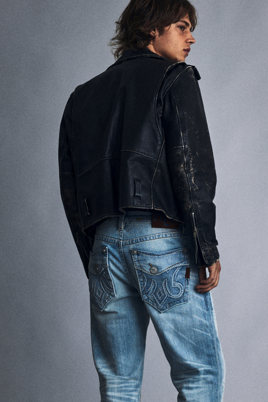 Kris Light Blue Straight Jeans