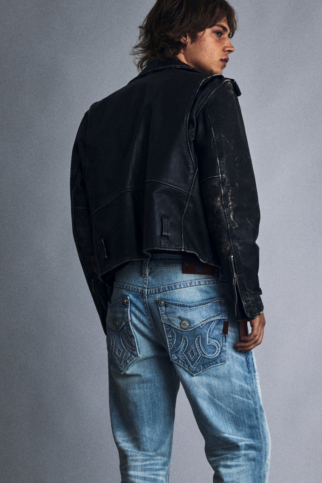 Kris Light Blue Straight Jeans