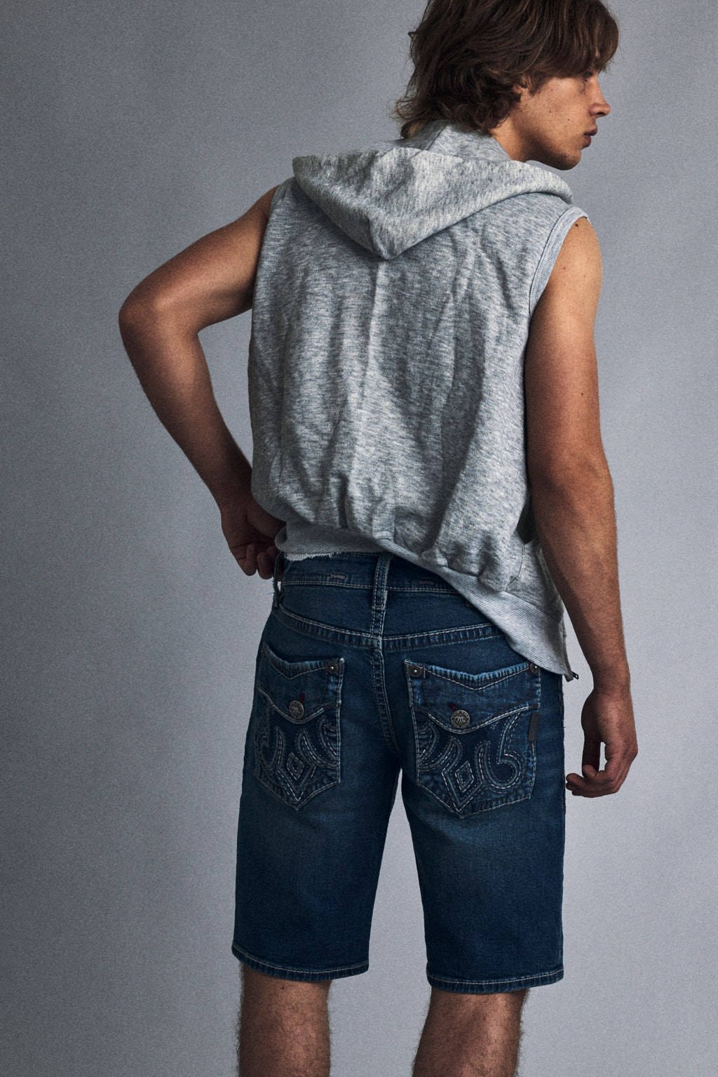 Kris Blue Denim Short