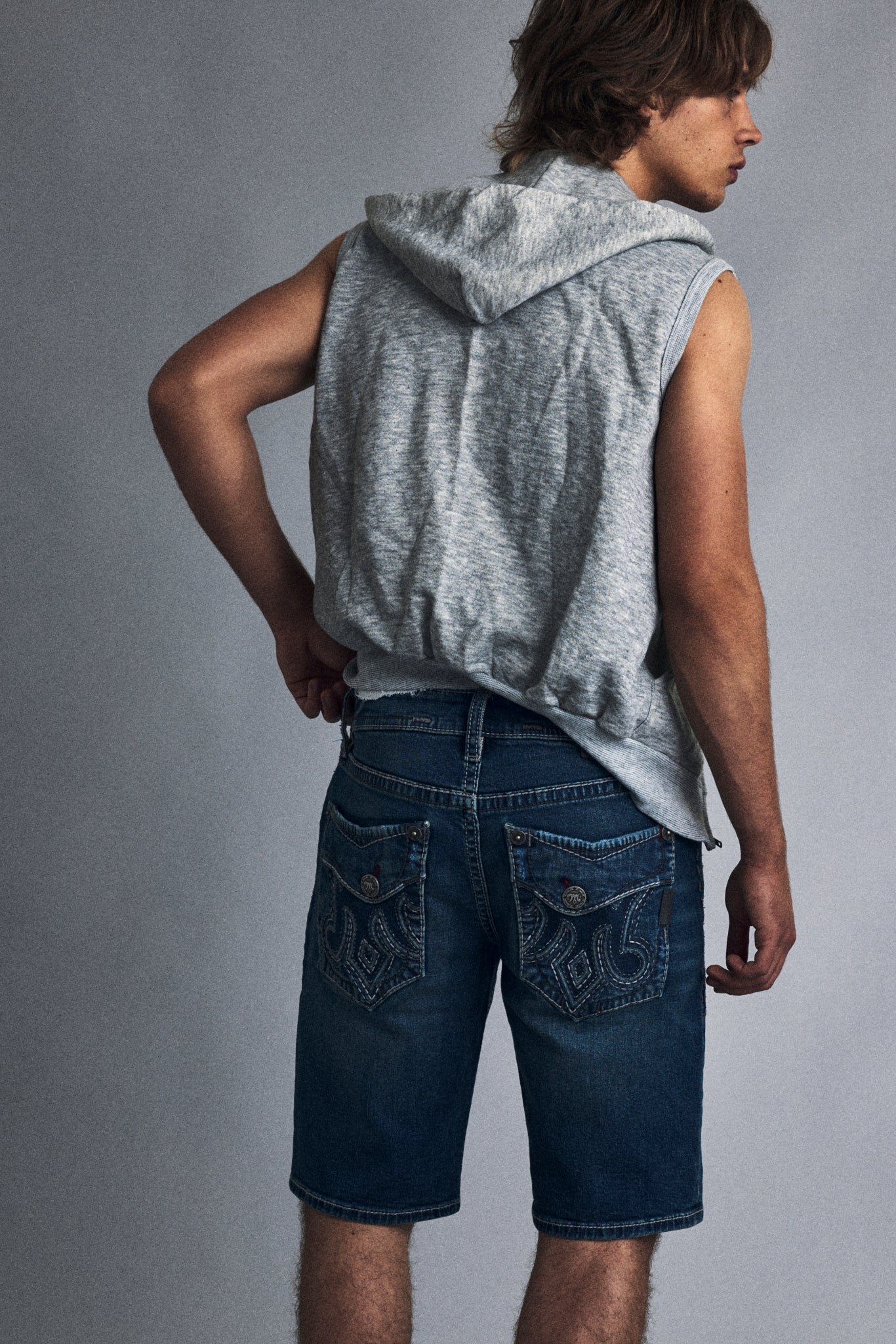 Kris Blue Denim Short