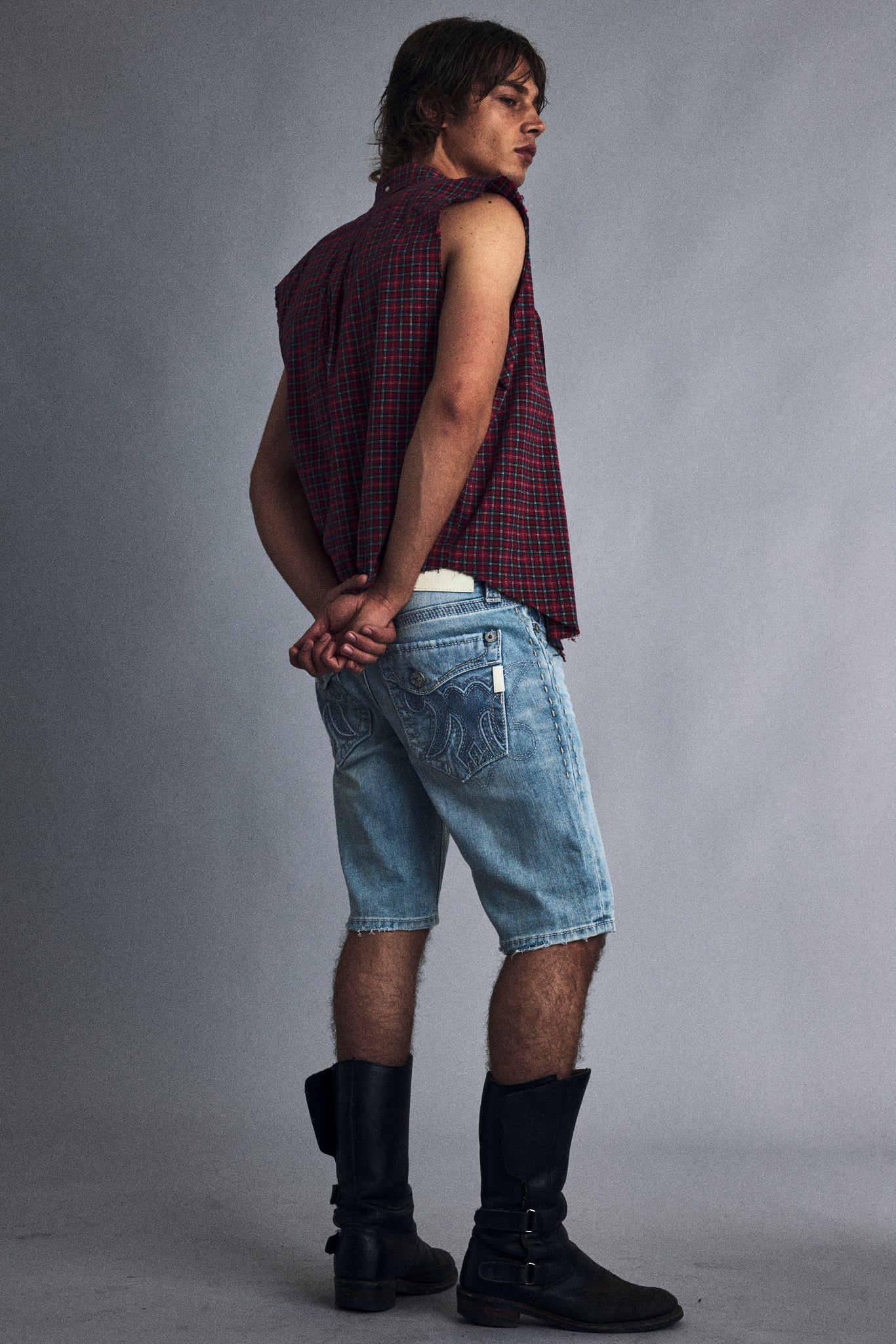 Noah Light Blue Denim Short