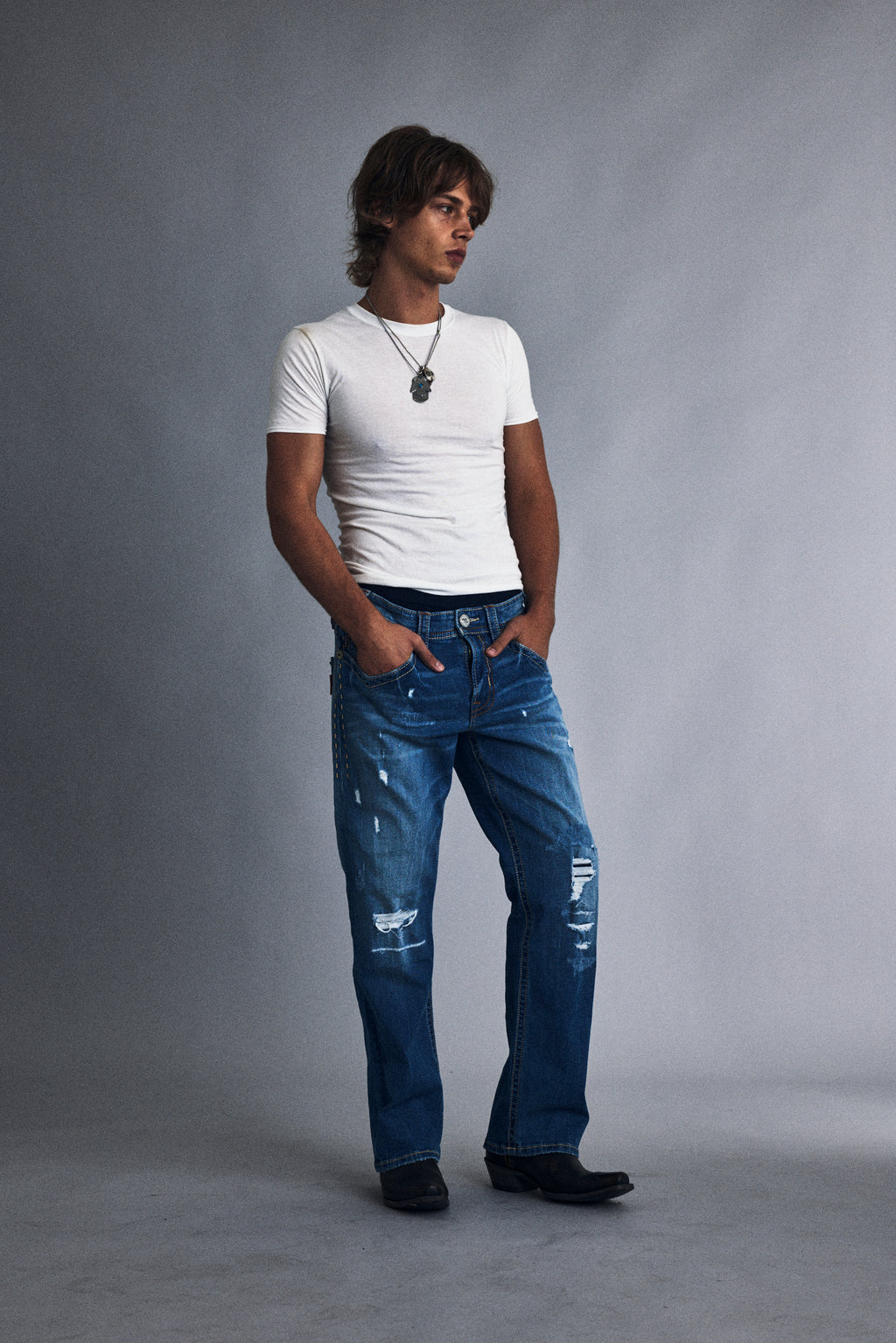Brad True Blue Bootcut Jeans
