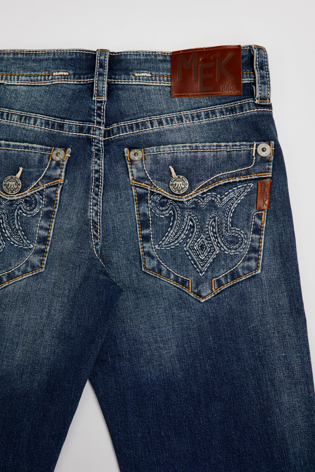 Austin Vintage Blue Straight Jeans