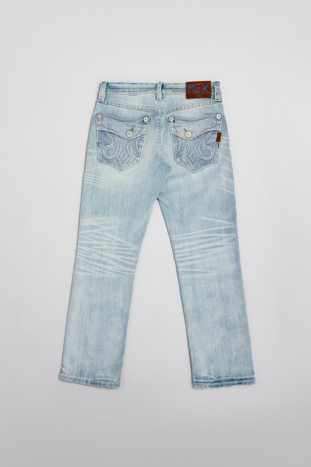 Kris Light Blue Straight Jeans