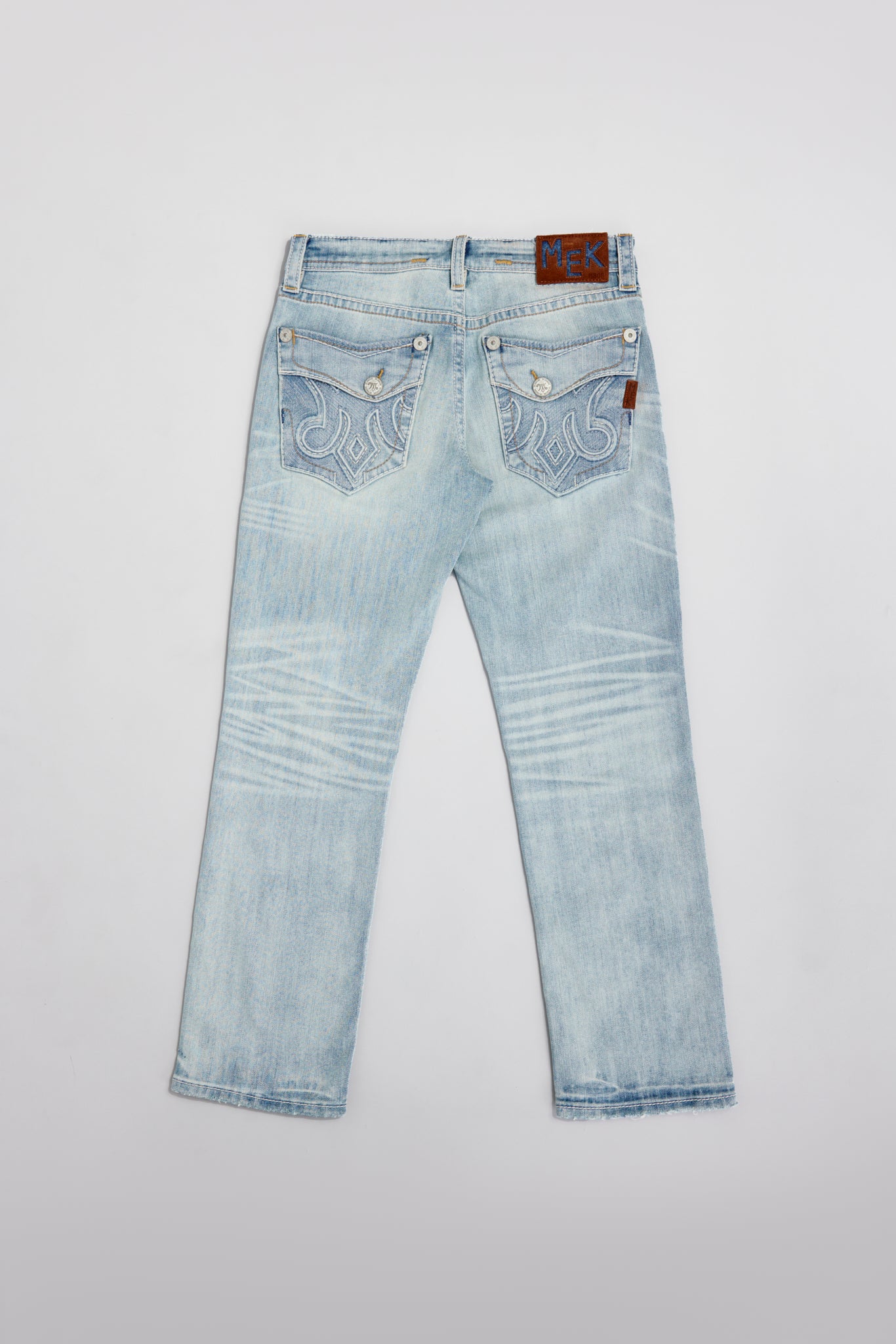 Kris Light Blue Straight Jeans