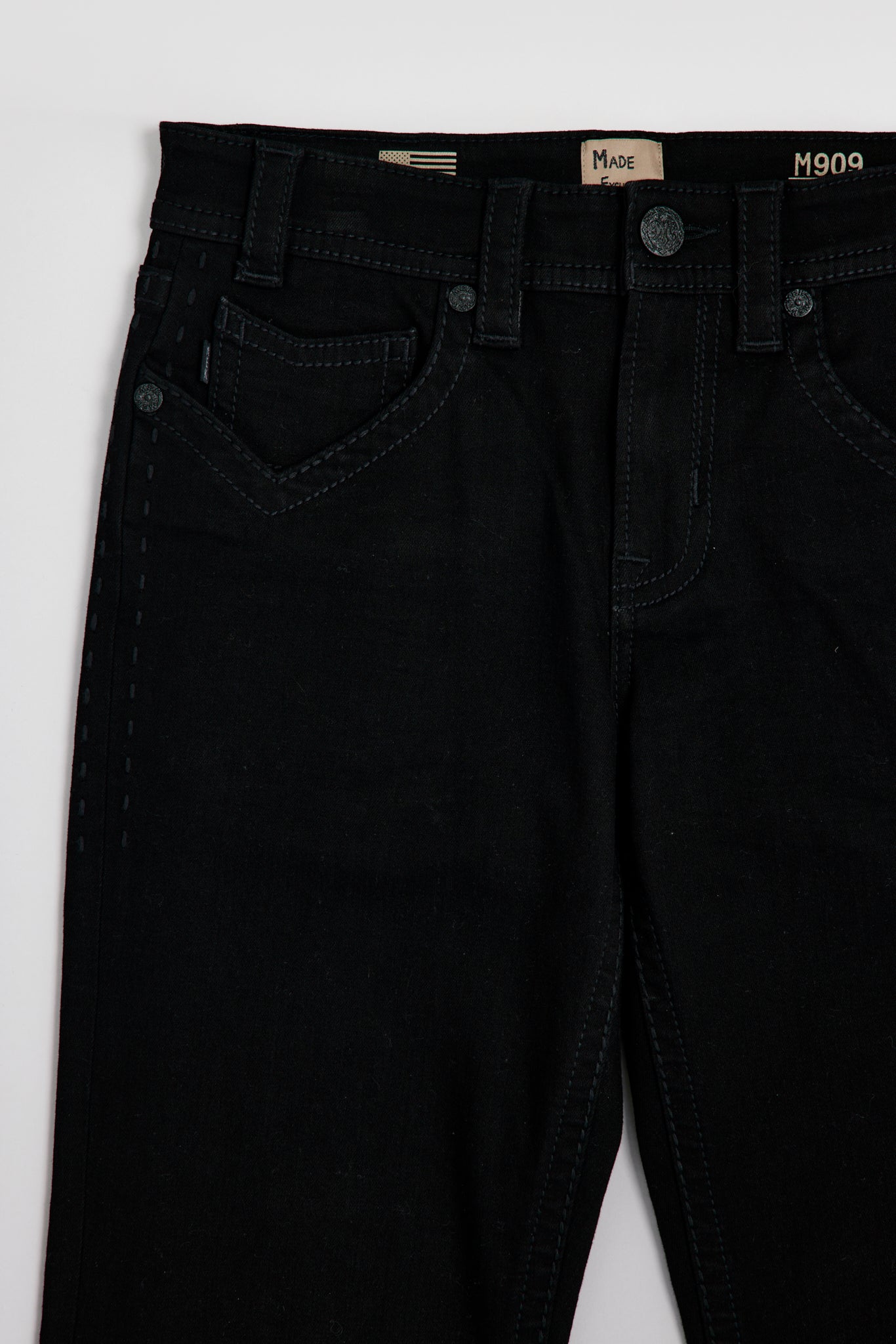 Kris in Black Bootcut Jeans